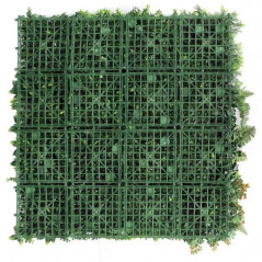 mur végétal artificiel jungle support plastique