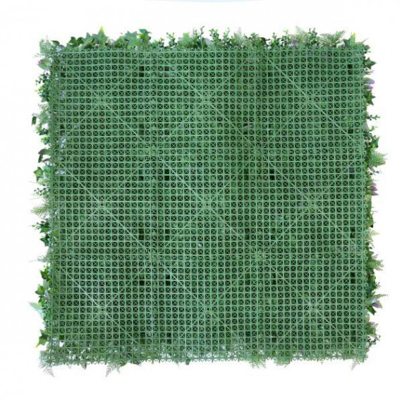 mur végétal artificiel tropical support plastique