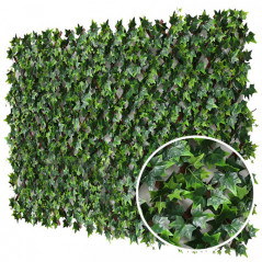 Treillis PVC lierre artificiel 90cm x 180cm