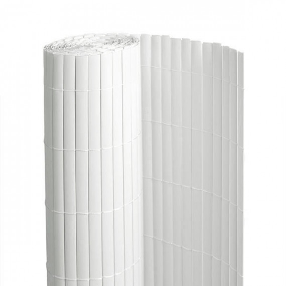 Canisse PVC BLANC Double Face