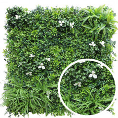 Mur Végétal Artificiel FLORA 1mx1m